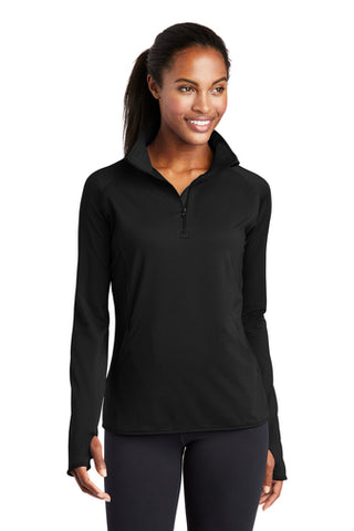 FTSB - Sport-Tek® Ladies Sport-Wick® Stretch 1/4-Zip Pullover