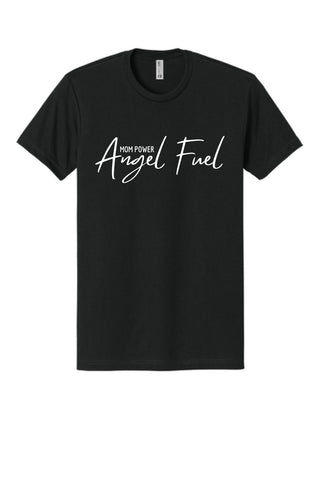 CFF-Next Level Unisex CVC T-Shirt | Mom Power, Angel Fuel