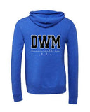 DWM-BELLA + CANVAS - Sponge Fleece Full-Zip Hoodie| DWM+Back Print