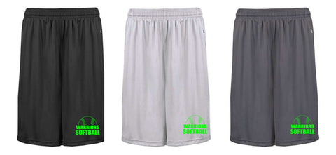 Warriors Softball '25 - Pocketed 7" Shorts (3 Colors)