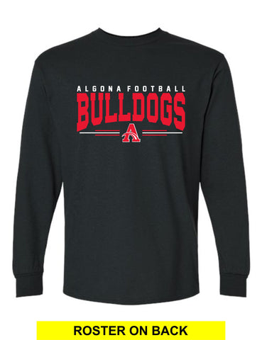 Algona Football '25 -  DryBlend® 50/50 Long Sleeve T-Shirt | Roster Design