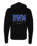 DWM-BELLA + CANVAS - Sponge Fleece Full-Zip Hoodie| DWM+Back Print