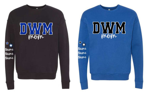 DWM-BELLA + CANVAS - Sponge Fleece Drop Shoulder Crewneck Sweatshirt | DWM Mom + Sleeve