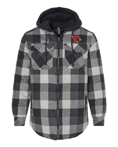 GHV Holiday '25 -Men's Quilted Flannel Hooded Jacket