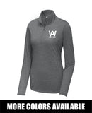 Art's Way - Sport-Tek® Women's PosiCharge® Tri-Blend Wicking 1/4-Zip Pullover
