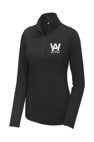 Art's Way - Sport-Tek® Women's PosiCharge® Tri-Blend Wicking 1/4-Zip Pullover
