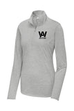 Art's Way - Sport-Tek® Women's PosiCharge® Tri-Blend Wicking 1/4-Zip Pullover