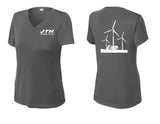 JTH Wind - Sport-Tek® Women's PosiCharge® Competitor™ V-Neck Tee