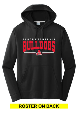 Algona Football '25 - Port & Co™ Performance Fleece Pullover Hooded Sweatshirt | Roster Design