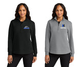 NI Basketball 2025 -Port Authority® Women’s Wearever Signature Double Pique 1/4-Zip