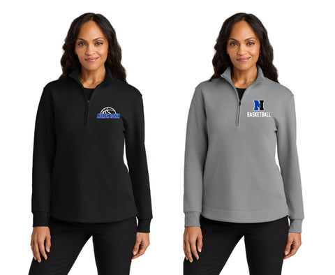 NI Basketball 2025 -Port Authority® Women’s Wearever Signature Double Pique 1/4-Zip