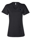CS Spirit Shop - Women’s Relaxed Jersey V-Neck Tee |Panther LC|