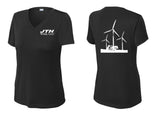 JTH Wind - Sport-Tek® Women's PosiCharge® Competitor™ V-Neck Tee