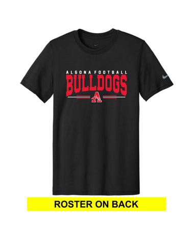 Algona Football '25 - Nike Swoosh Sleeve rLegend Tee | Roster Design