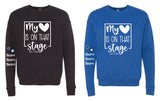 DWM-BELLA + CANVAS - Sponge Fleece Drop Shoulder Crewneck Sweatshirt | My ♥ + Sleeve