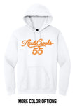 A.Crooks - Gildan® Heavy Blend™ Hooded Sweatshirt (Youth/Adult) | Orange AC Rope