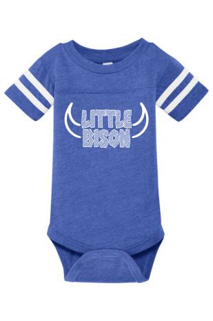 LBD (NI) '25 -  Infant Football Fine Jersey Bodysuit | Little Bison Horns