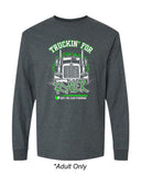 Truckin' For Ryker - Gildan Long Sleeve Tee