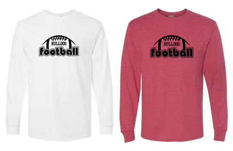 Algona Football '25 -  Dri-Power® Long Sleeve 50/50 T-Shirt | Football Design