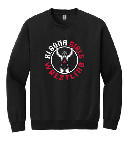 AHS Girls Wrestling '25 - Gildan Unisex Heavy Blend™ Crewneck Sweatshirt