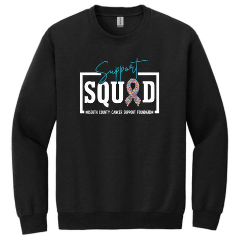 KCCSF Support Squad Fundraiser - Gildan Crewneck Sweatshirt