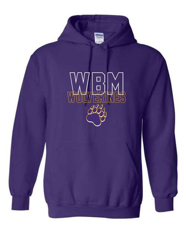WBM Spirit Store '24 - Purple Hoodie (Youth/Adult)