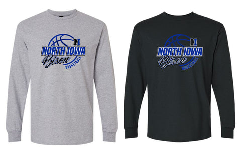 NI Basketball 2025 - Long Sleeve Tee (Youth/Adult/Talls)