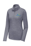Waypoint Medical Staff - Women's PosiCharge® Tri-Blend Wicking 1/4-Zip Pullover