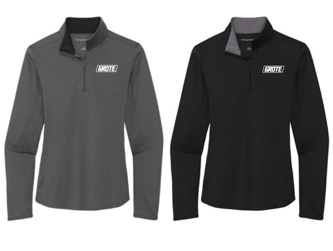 Grote - Port Authority ® Ladies Silk Touch ™ Performance 1/4-Zip