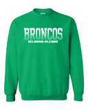 BK Spirit Store -Gildan Unisex Heavy Blend™ Crewneck Sweatshirt | BRONCOS