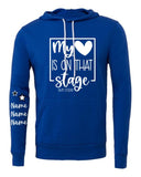 DWM-BELLA + CANVAS - Sponge Fleece Hoodie | My ♥ + Sleeve