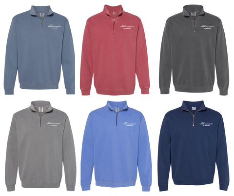 WWL - Comfort Colors - Garment-Dyed Quarter Zip Sweatshirt