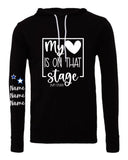 DWM-BELLA + CANVAS - Sponge Fleece Hoodie | My ♥ + Sleeve