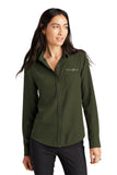 FTSB-Mercer+Mettle® Women's Stretch Crepe Long Sleeve Camp Blouse