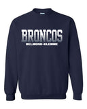 BK Spirit Store -Gildan Unisex Heavy Blend™ Crewneck Sweatshirt | BRONCOS