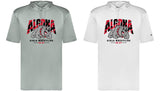 Algona Girls Wrestling '26-Badger Sport B-CORE SHORT SLEEVE HOODIE | DESIGN 2