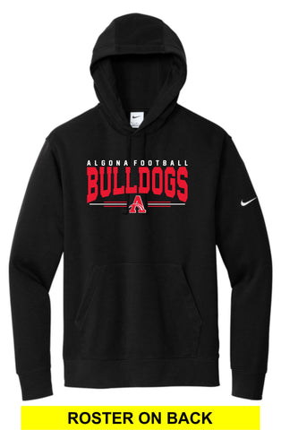 Algona Football '25 - Nike Club Fleece Sleeve Swoosh Pullover Hoodie |  Roster Design