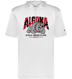 Algona Girls Wrestling '26-Badger Sport B-CORE SHORT SLEEVE HOODIE | DESIGN 2