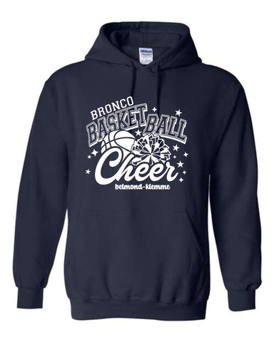 BK Basketball Cheer '25 -Gildan Unisex Heavy Blend™ Hooded Sweatshirt