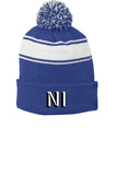 NI FALL SPIRIT 2026 - Sport-Tek® Stripe Pom Pom Beanie