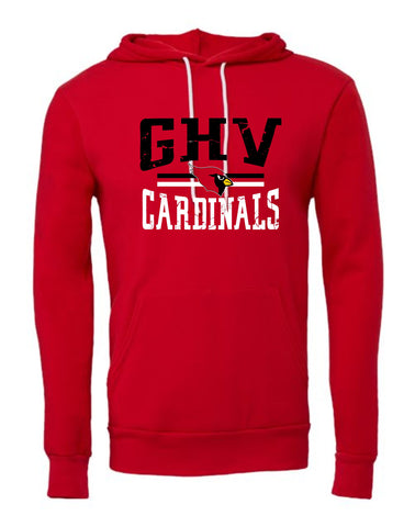 GHV Holiday '25 - RED BELLA + CANVAS - Sponge Fleece Hoodie