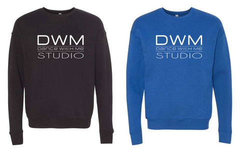 DWM-BELLA + CANVAS - Sponge Fleece Drop Shoulder Crewneck Sweatshirt | DWM True Logo