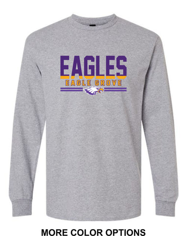 EG Fall Spirit Store '25 - Gildan Long Sleeve Tee (Youth/Adult) - Lines