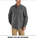 ABS - Carhartt Windham Relaxed Fit Long‑Sleeve Shirt