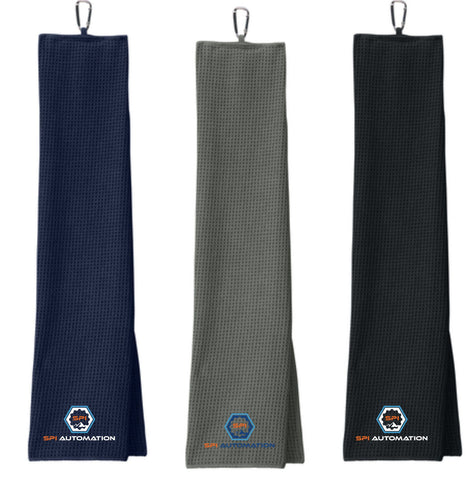 SPI - Waffle Microfiber Golf Towel