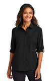 ISB - Port Authority® Ladies Long Sleeve UV Daybreak Shirt