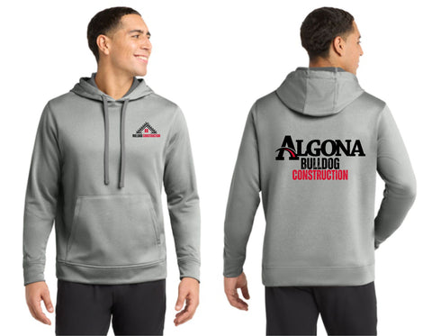 AHS Construction - Sport-Tek ® PosiCharge ® Sport-Wick ® Heather Fleece Hooded Pullover