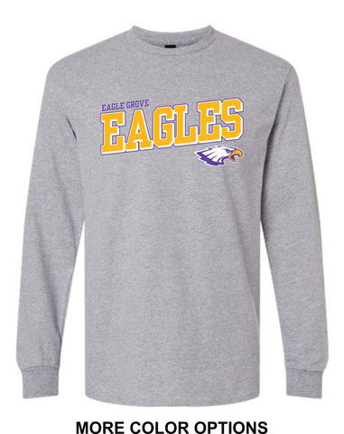 EG  Spirit Store '25 - Gildan Long Sleeve Tee (Youth/Adult) - Eagles