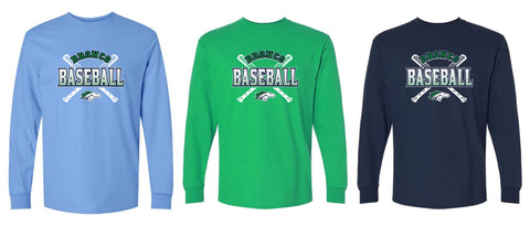 BK Baseball '25 - Gildan - Ultra Cotton® Long Sleeve T-Shirt (Youth.Adult)