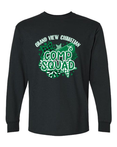 GVC Jr High Comp Cheer '25 - Gildan Unisex Cotton Long Sleeve Tee